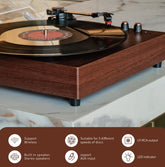 Record Player E300, Turntable, Record Player With 2 Stereo Speaker--Selling On Temu Is Prohibited
